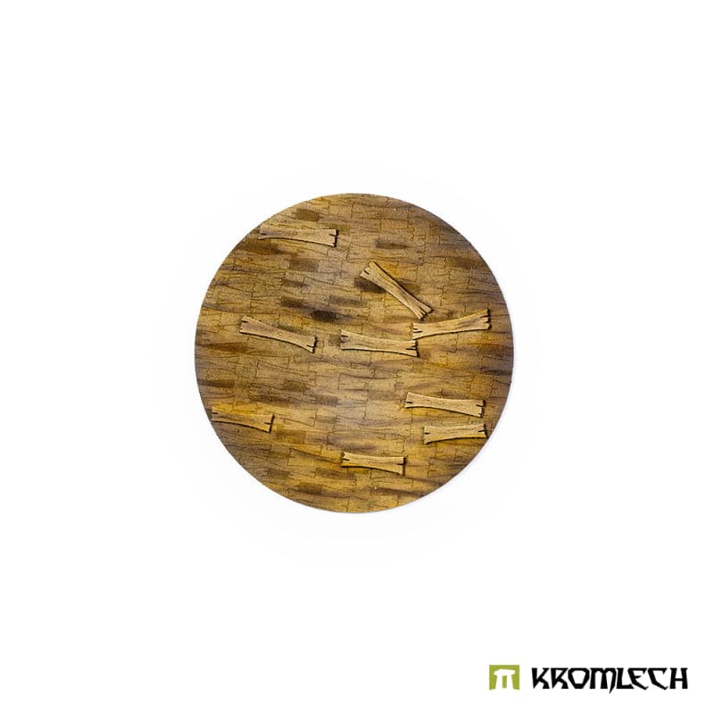 KROMLECH Wooden Planks 120mm Round Base Topper