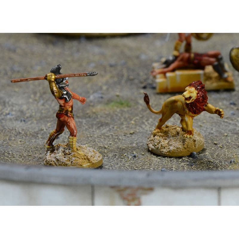 ITALERI 1/72 Gladiators Fight - Ludus Gladiatorius with MDF