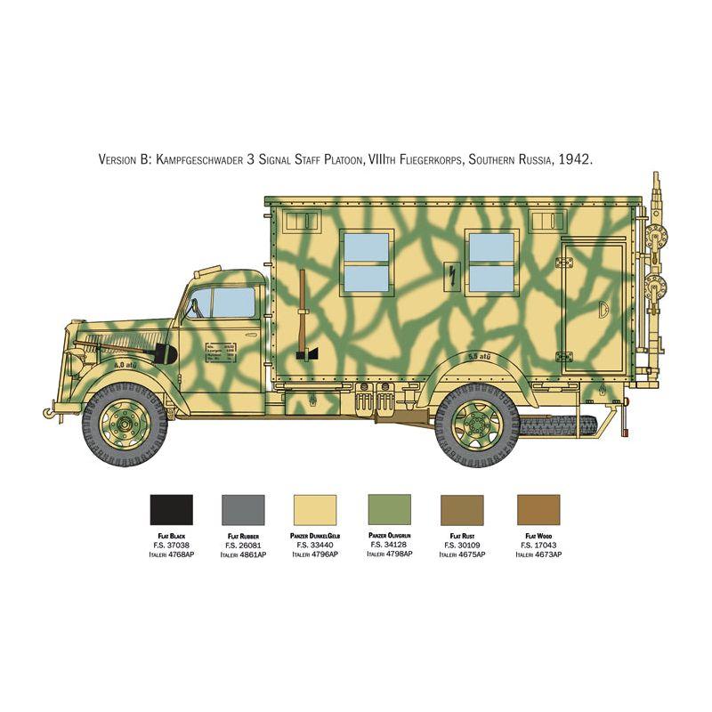 ITALERI 1/35 Opel Blitz Radio Truck