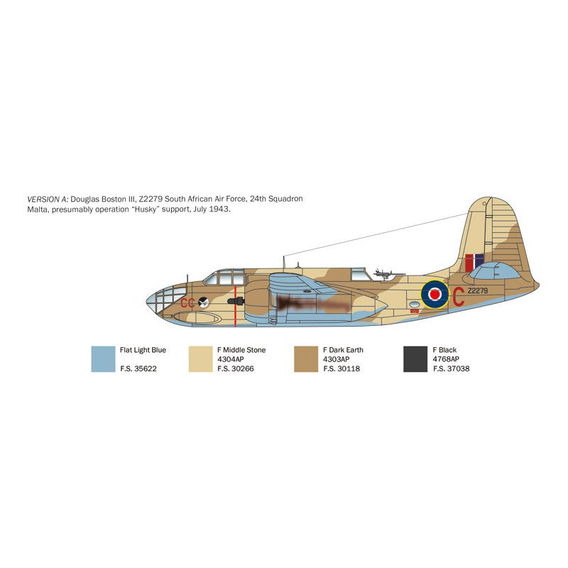 ITALERI 1/48 BOSTON III A-20B/C Havoc