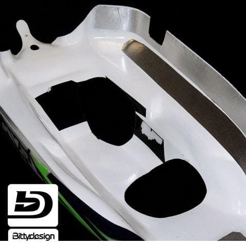 BITTYDESIGN Paint Protection Kit, Aluminium Tape Stripe