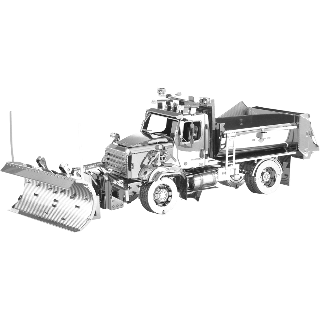 METAL EARTH Freightliner 11SD Snow Plow