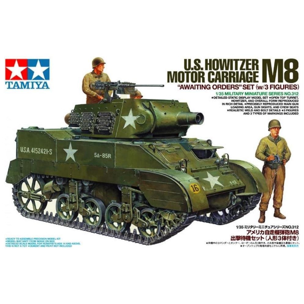 TAMIYA 1/35 U.S. Howitzer Motor Carriage M8