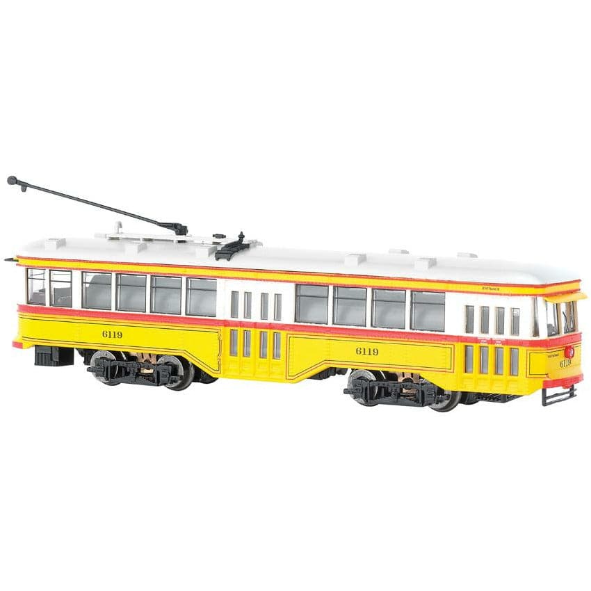 BACHMANN N PeterWitt Street Car (DCC) with Lights Baltimore Transit Co