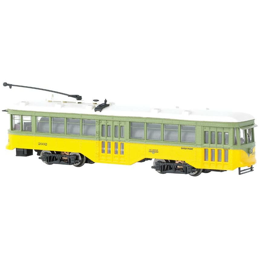 BACHMANN N PeterWitt Street Car (DCC) with Lights Los Angeles Railway