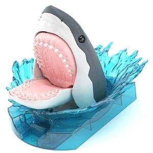 BANDAI Exploring Lab Nature Great White Shark