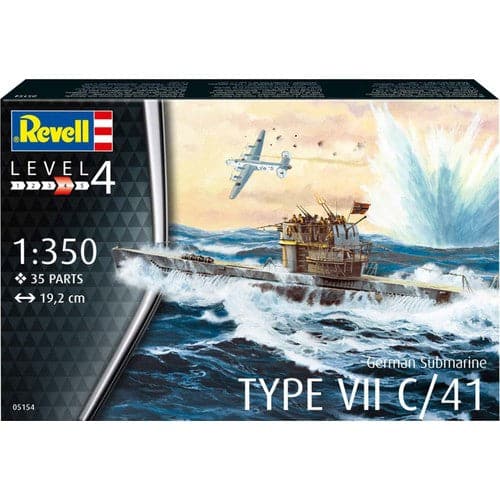 REVELL 1/350 German Submarine Type VII C/41