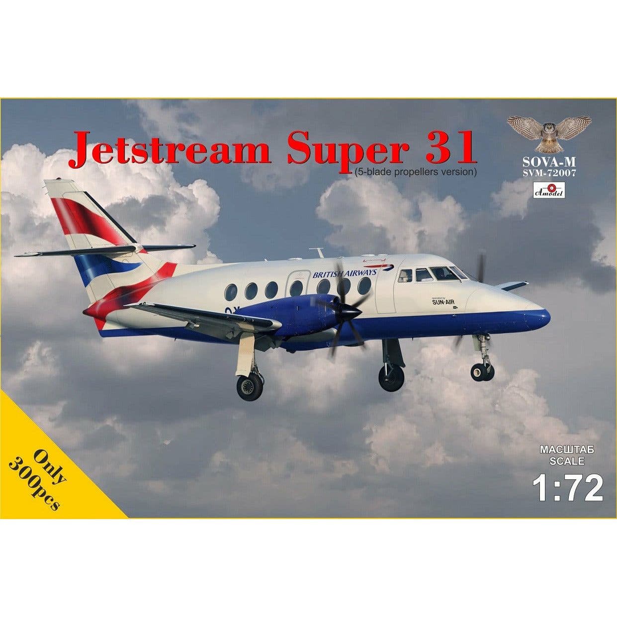 SOVA-M 1/72 Jestream Super 31 (5 Blade Propeller Vers.)