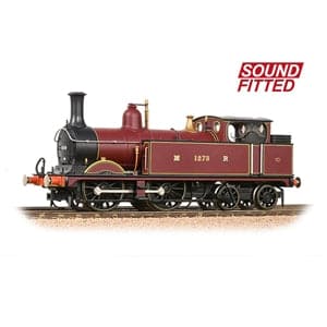 BRANCHLINE OO MR 1532 Tank Class 0-4-4 1273 Midland Railway Crimson Lake DCC Sound Fitted