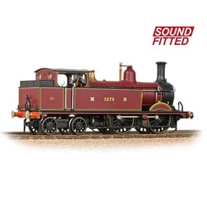 BRANCHLINE OO MR 1532 Tank Class 0-4-4 1273 Midland Railway Crimson Lake DCC Sound Fitted