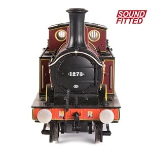 BRANCHLINE OO MR 1532 Tank Class 0-4-4 1273 Midland Railway Crimson Lake DCC Sound Fitted