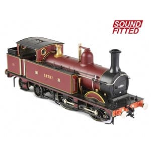 BRANCHLINE OO MR 1532 Tank Class 0-4-4 1273 Midland Railway Crimson Lake DCC Sound Fitted