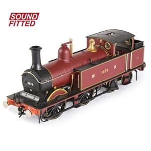 BRANCHLINE OO MR 1532 Tank Class 0-4-4 1273 Midland Railway Crimson Lake DCC Sound Fitted