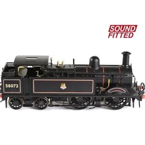 BRANCHLINE OO MR 1532 Class (1P) 0-4-4 58072 BR Lined Black DCC Sound Fitted