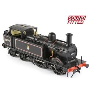 BRANCHLINE OO MR 1532 Class (1P) 0-4-4 58072 BR Lined Black DCC Sound Fitted