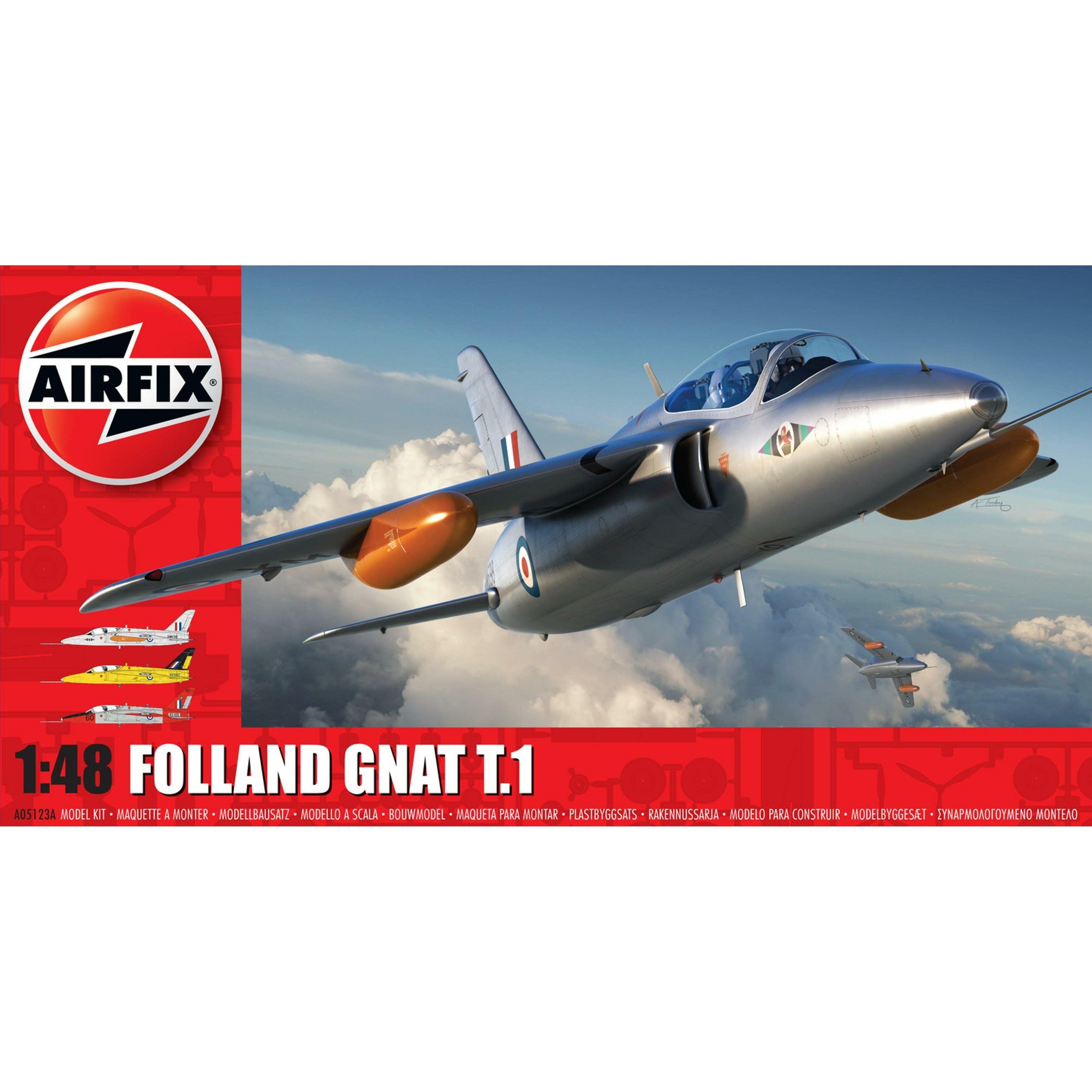 AIRFIX 1/48 Folland Gnat T.1