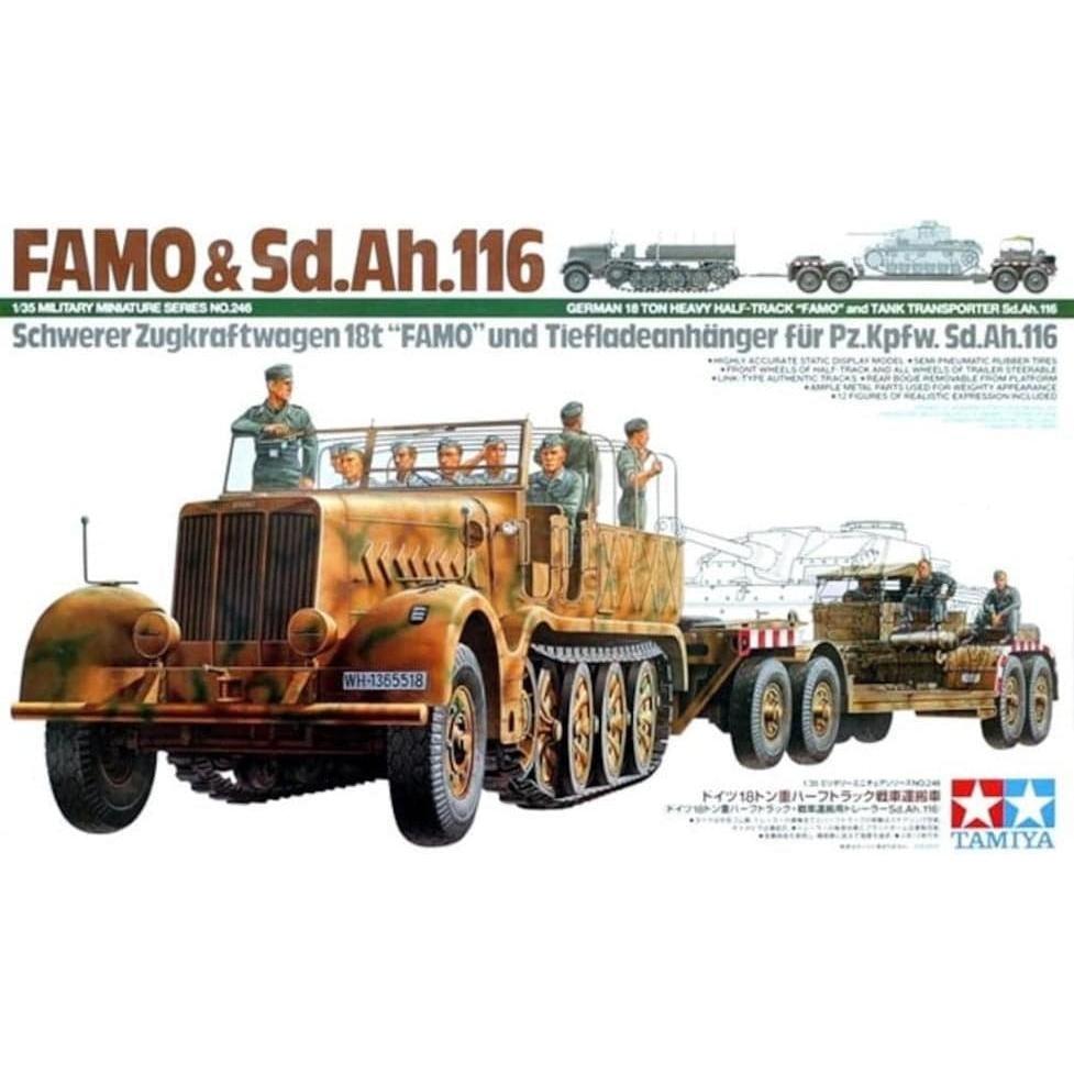 TAMIYA 1/35 FAMO & Sd.Ah.116