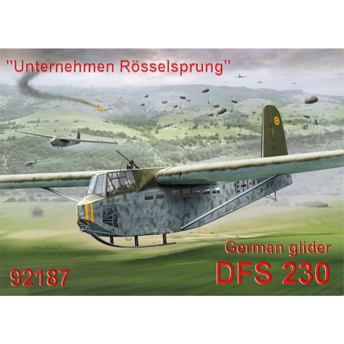 RS MODELS 1/72 DFS-230 Unternehmen Rosselsprung