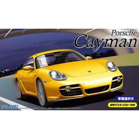 Fujimi 1/24 Porsche Cayman/Cayman S w/Window Frame Masking Seal (RS-20) Plastic Model Kit [12622]