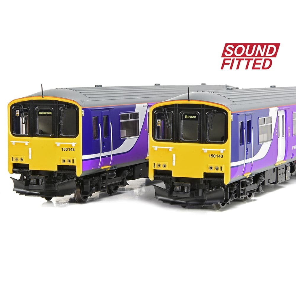 BRANCHLINE OO Class 150/1 2-Car DMU 150143 Northern Rail DCC Sound Fitted