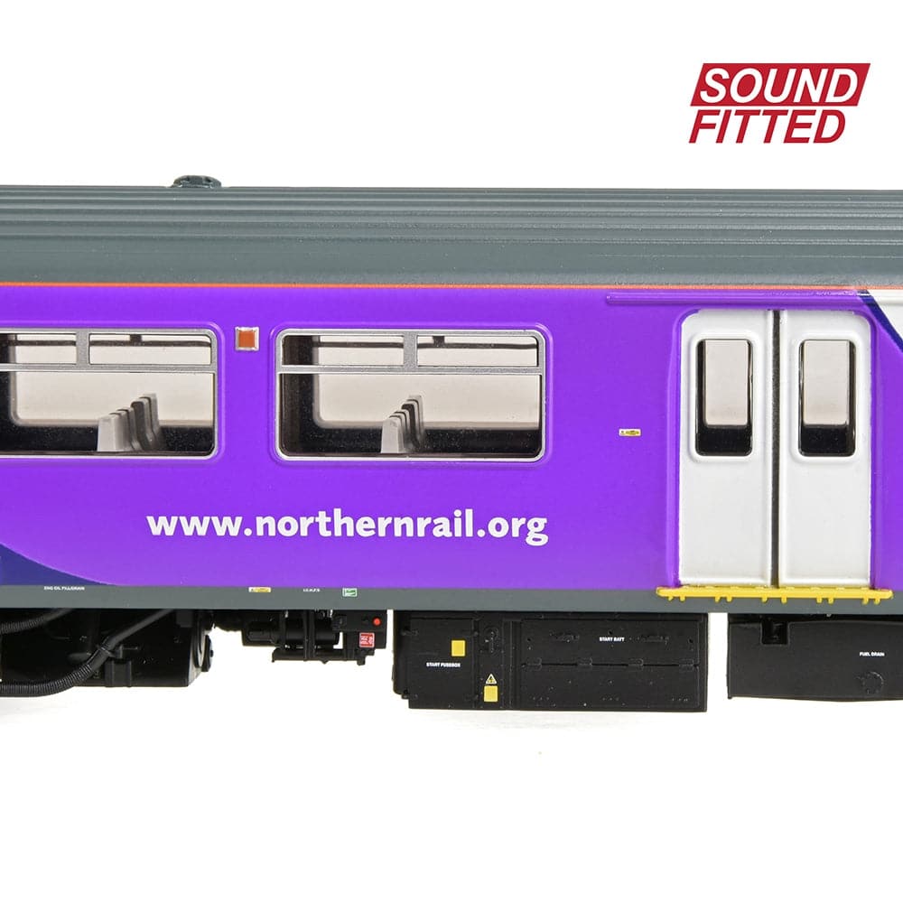 BRANCHLINE OO Class 150/1 2-Car DMU 150143 Northern Rail DCC Sound Fitted