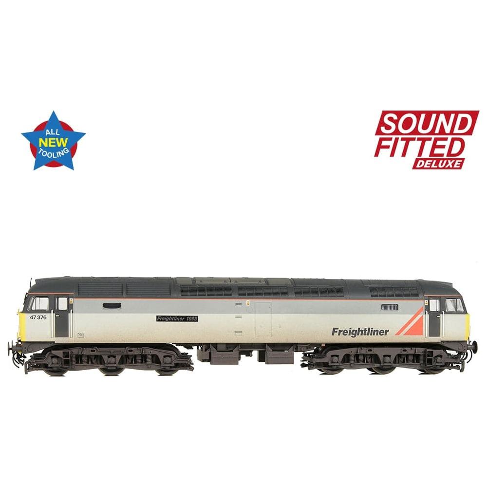 BRANCHLINE OO Class 47/3 47376 'Freightliner 1995' Freightliner Grey [W] DCC Sound Fitted Deluxe