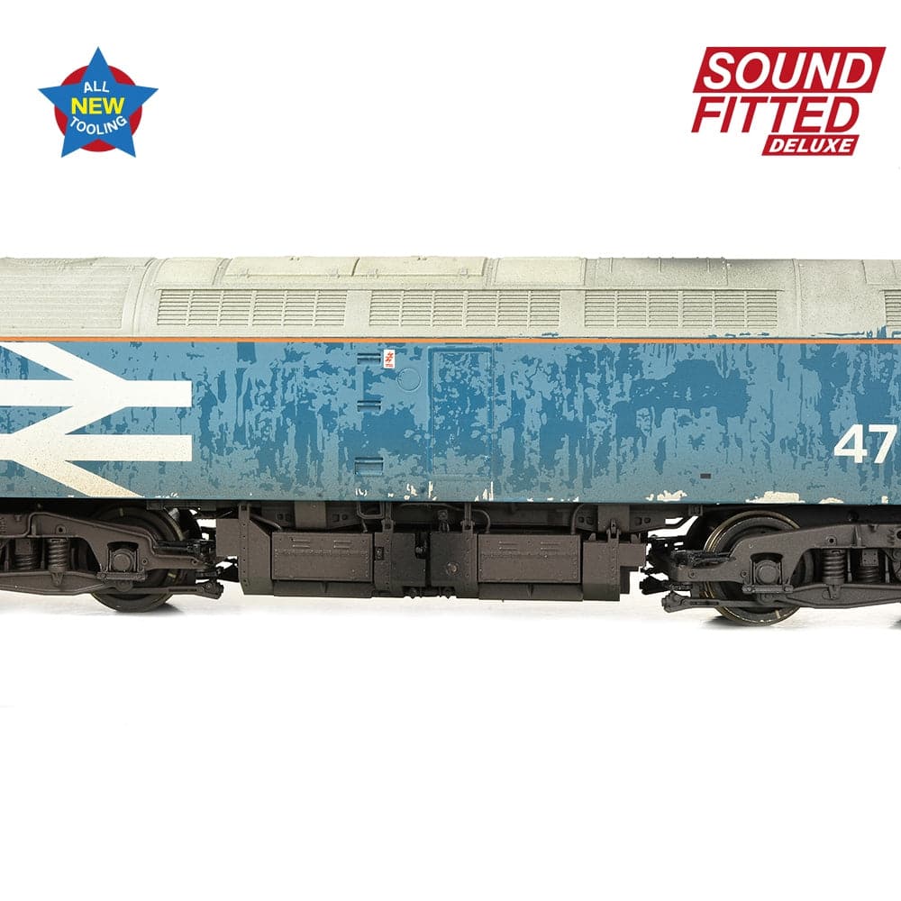 BRANCHLINE OO Class 47/4 47526 BR Blue (Large Logo)[W] DCC Sound Fitted Deluxe