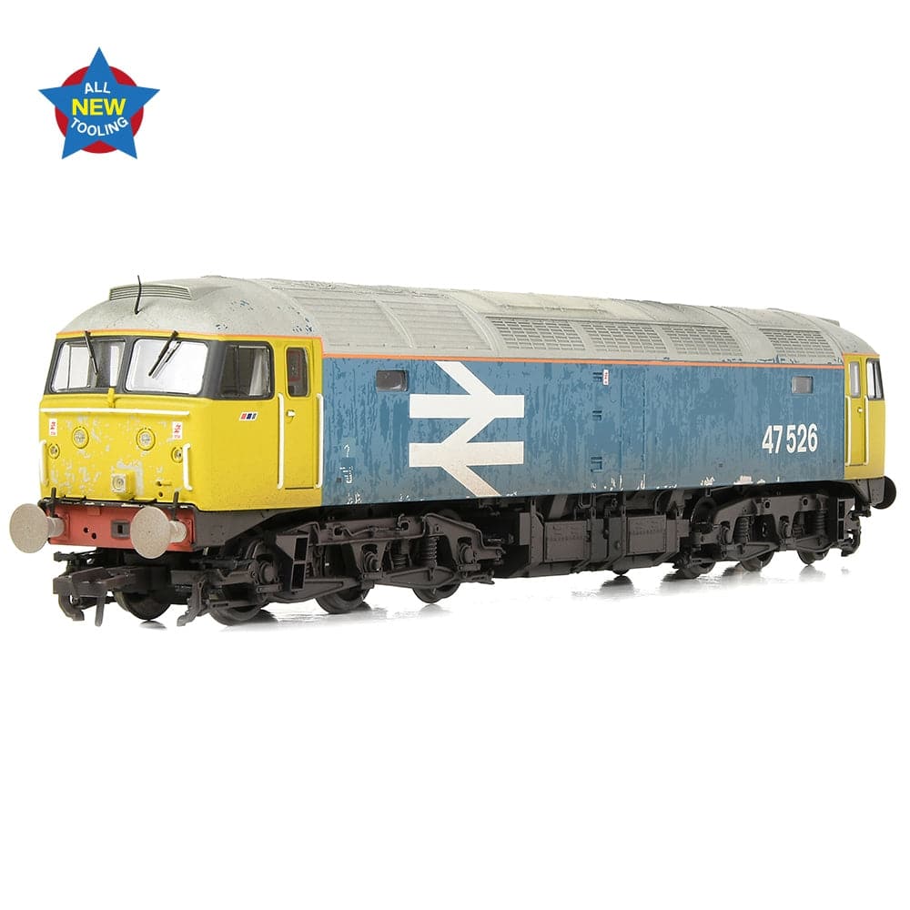 BRANCHLINE OO Class 47/4 47526 BR Blue (Large Logo)[W]