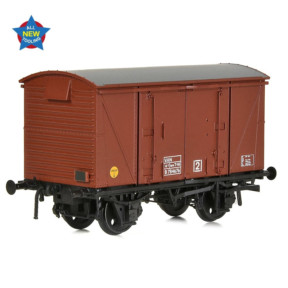 BRANCHLINE OO BR 12T 'Vanwide' Ventilated Van BR Bauxite (Late) (VAN)