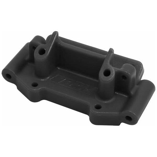 RPM Black Front Bulkhead for most Traxxas 1/10 2wd