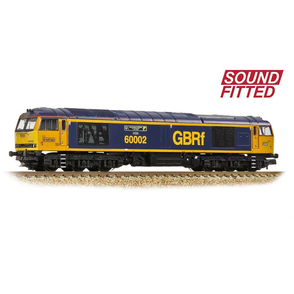 GRAHAM FARISH N Class 60 Graham Farish 50th Anniversary Collectors Pack DCC Sound Fitted