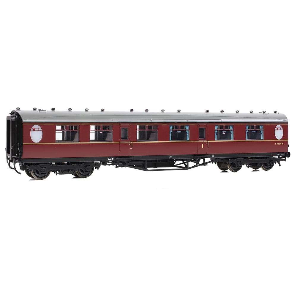 BRANCHLINE OO LNER Thompson Composite Corridor BR Maroon