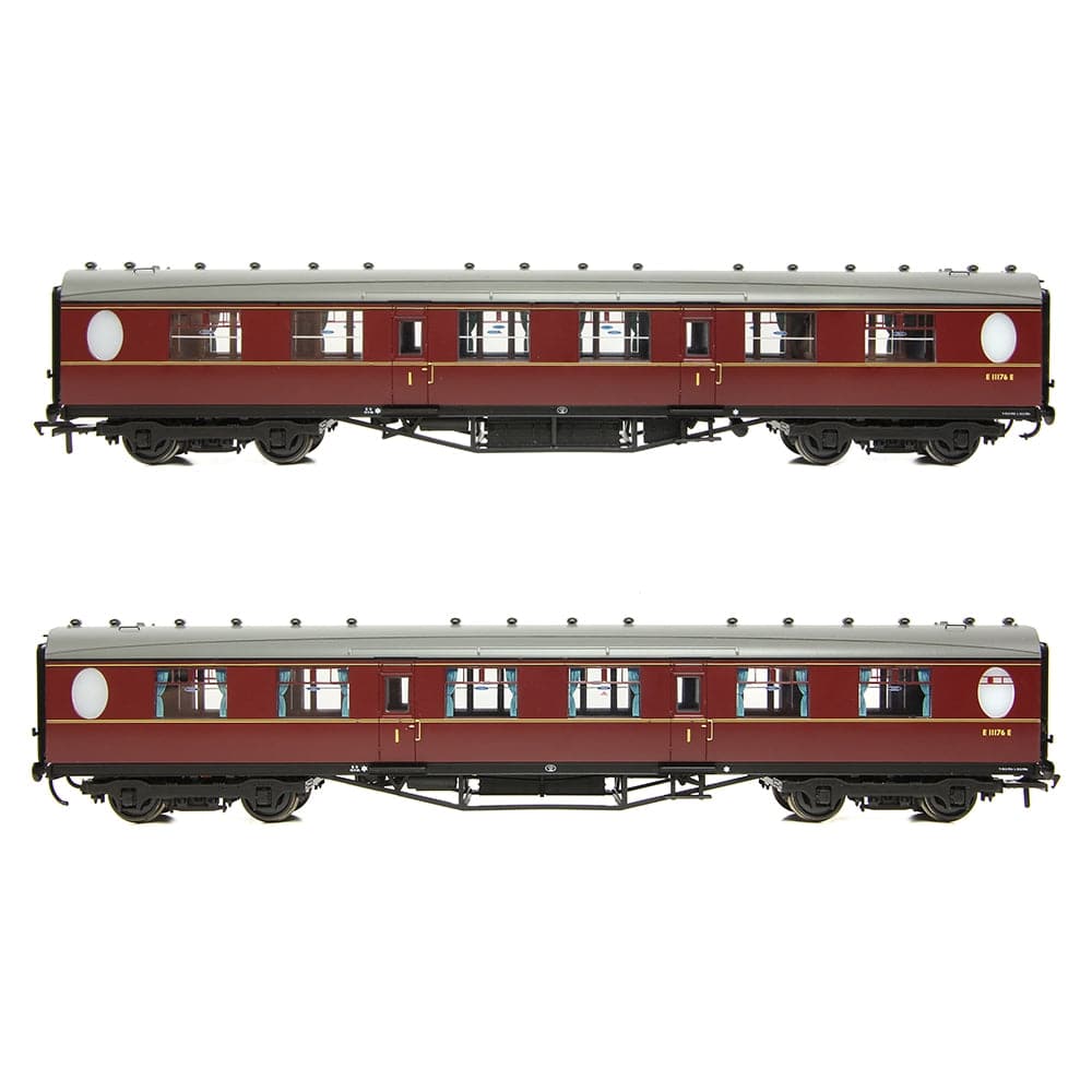 BRANCHLINE OO LNER Thompson First Corridor BR Maroon #E11176E