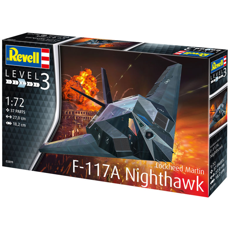 REVELL 1/72 Lockheed Martin F-117A Nighthawk