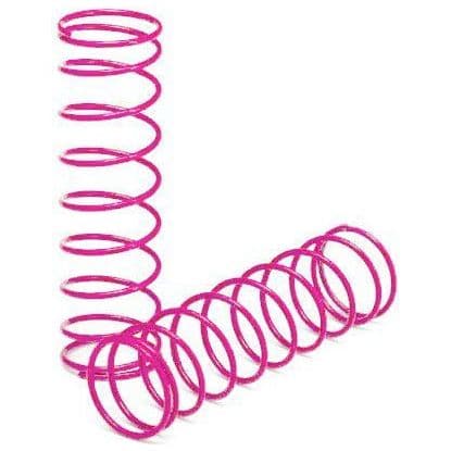 TRAXXAS Springs Front (Pink) (2) (2458P)