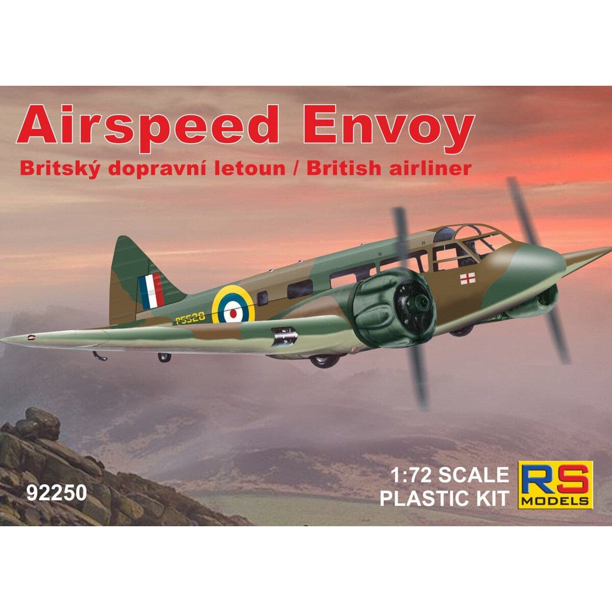 RS MODELS 1/72 Airspeed Envoy