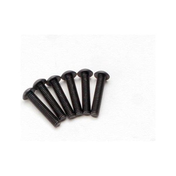 TRAXXAS Screws, 4x20mm Button-Head  Machine (Hex Drive) (6)