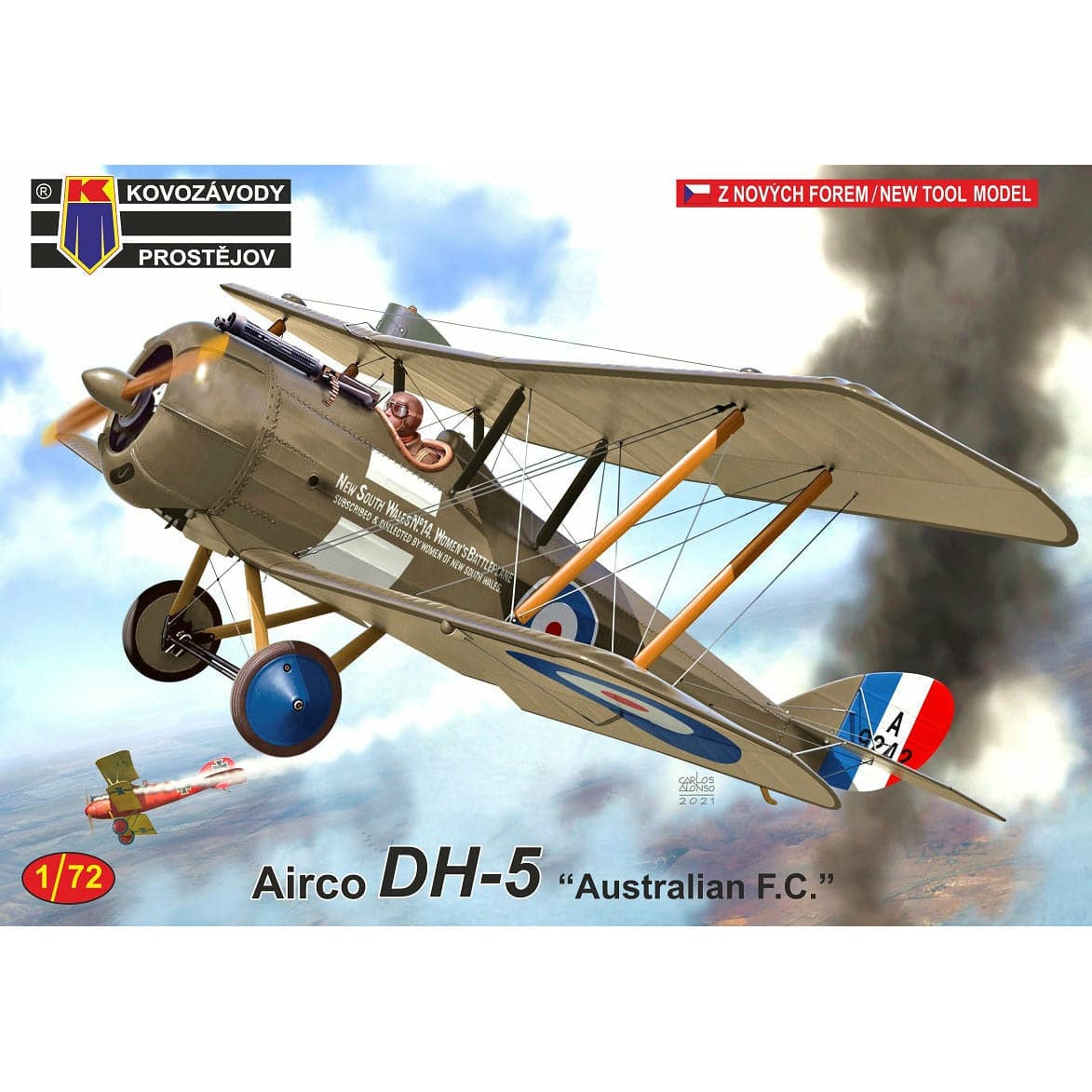 KOVOZAVODY 1/72 Airco DH-5 "Australian F.C."