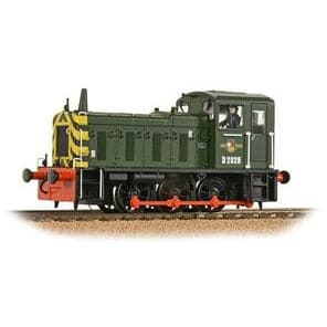 BRANCHLINE OO Class 03 D2028 BR Green with Wasp Stripes