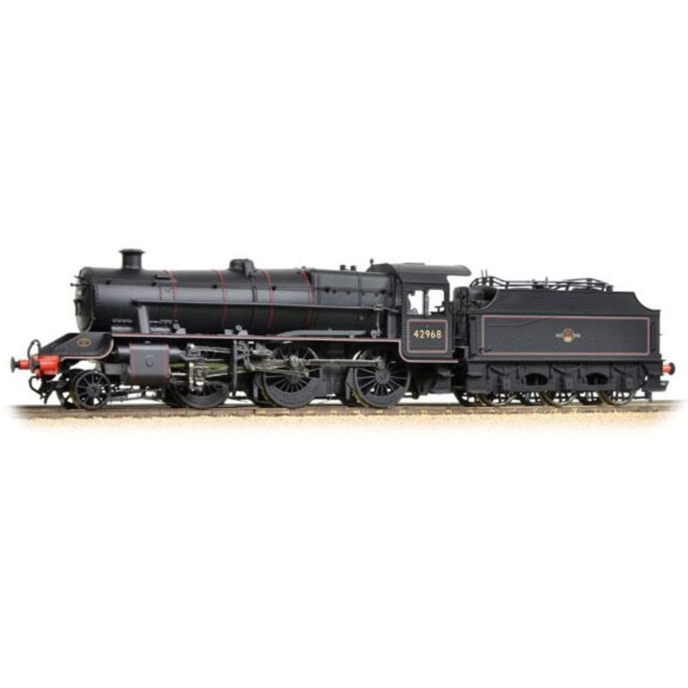 BRANCHLINE OO LMS Stanier Mogul 42968 BR Lined Black Late Crest (Preserved)