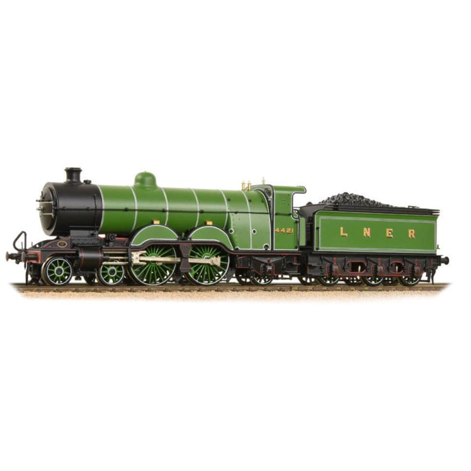 BRANCHLINE OO GNR Class C1 4-4-2 Atlantic 4421 LNER Green DCC Ready (21 Pin)