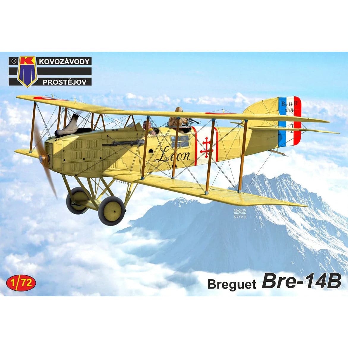 KOVOZAVODY 1/72 Breguet Bre-14B