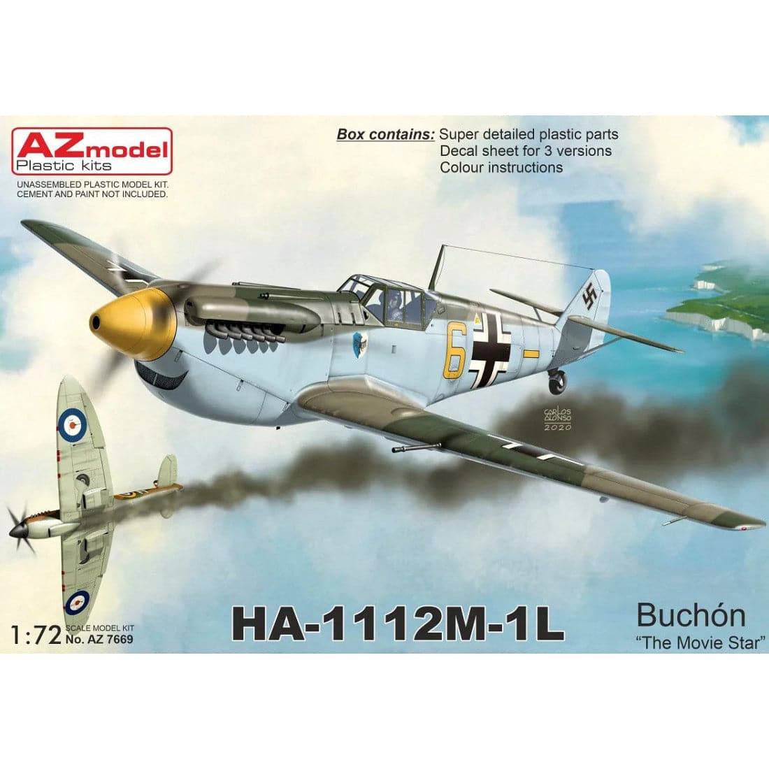 AZ MODEL 1/72 HA-1112M-1L Buchn "The Movie Star"