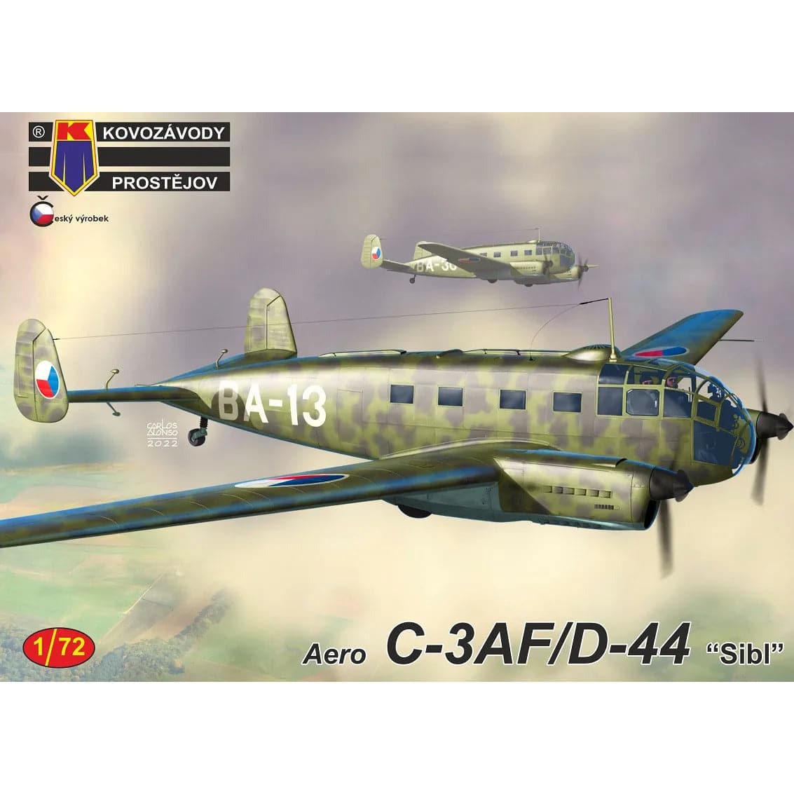 KOVOZAVODY 1/72 Aero C-3AF/D-44 "Sbl"