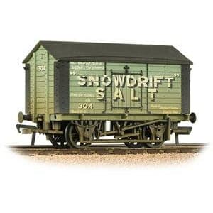 BRANCHLINE OO 10T Covered Salt Wagon 'Snowdrift Salt' Green