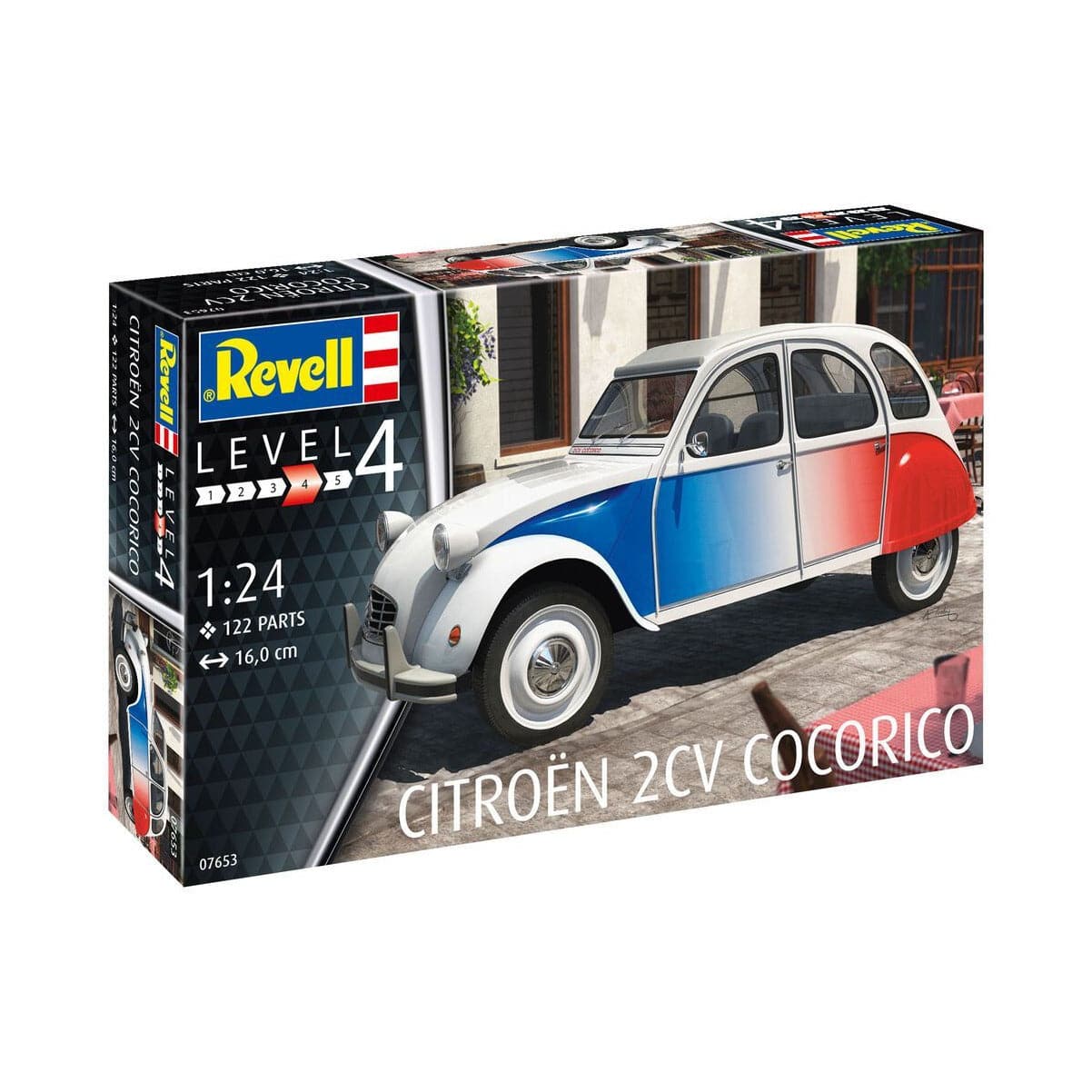 REVELL 1/24 Citroen 2CV Cocorico