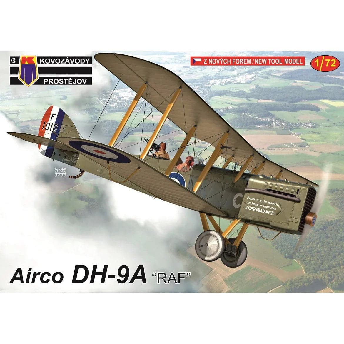 KOVOZAVODY 1/72 Airco DH-9A "RAF"