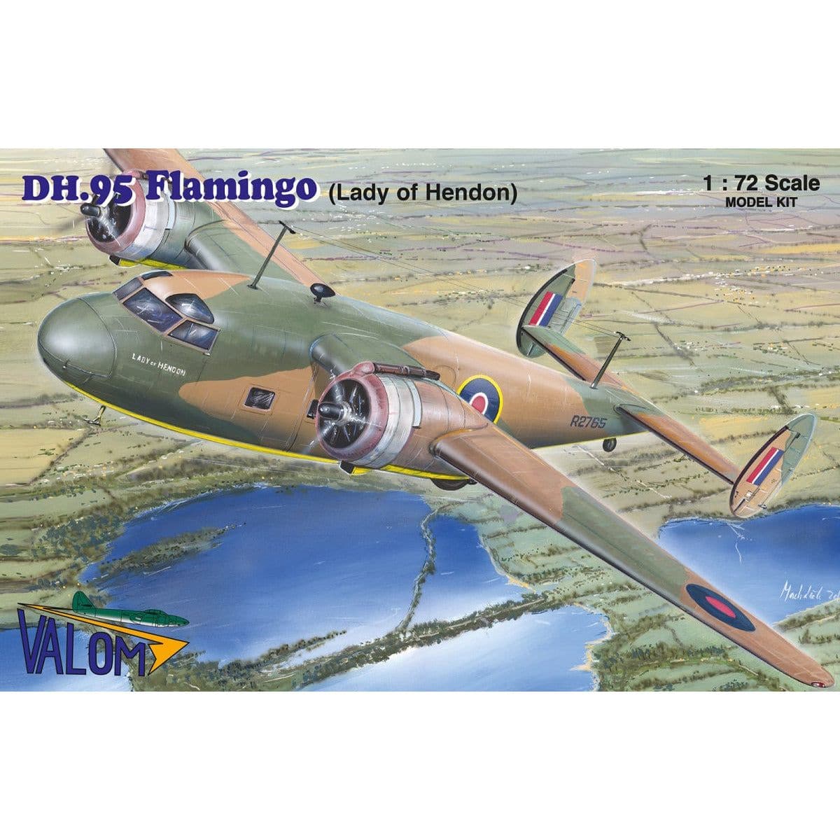 VALOM 1/72 DH.95 Flamingo (Lady of Hendon)