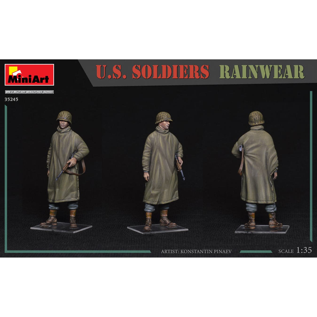 MINIART 1/35 U.S. Soldiers Rainwear