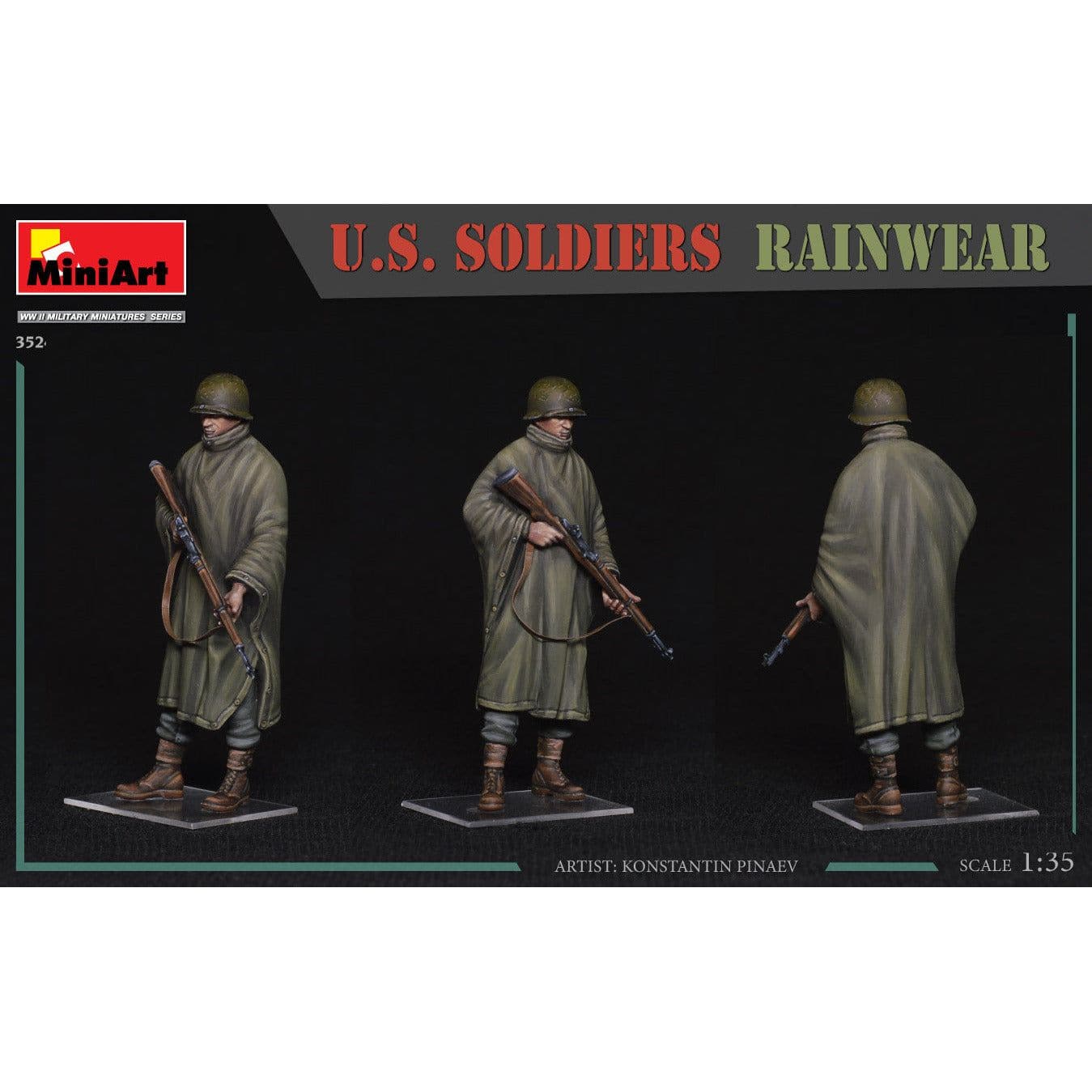 MINIART 1/35 U.S. Soldiers Rainwear